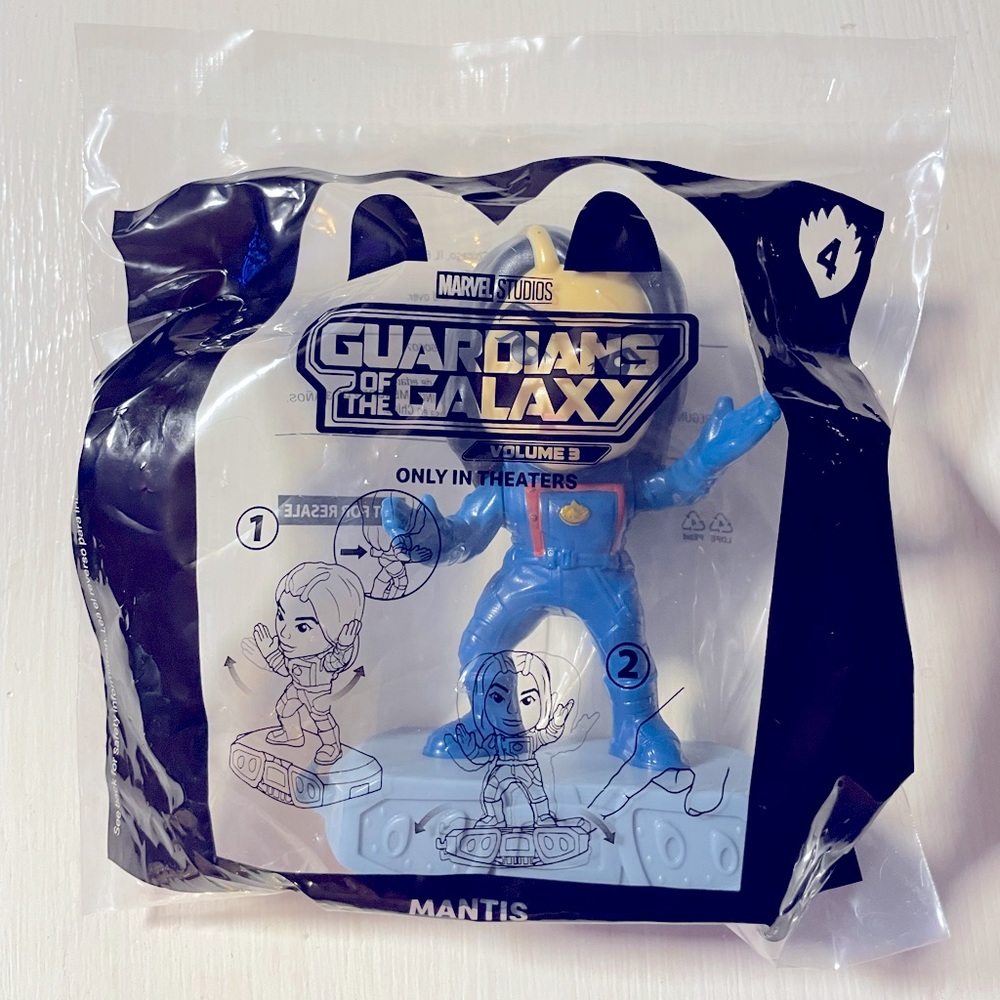 Guardians of the Galaxy Marvel Movie Toy McDonald’s Happy Meal Kids  “Mantis” #4